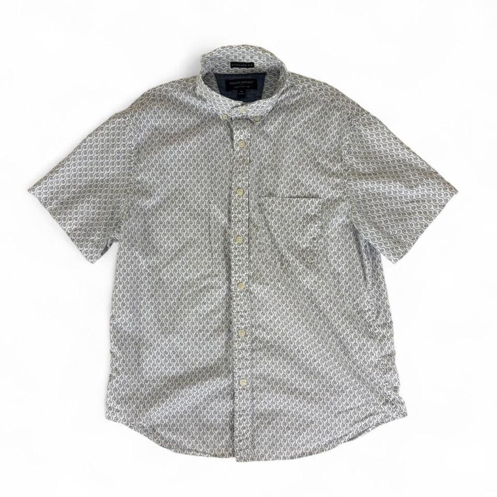 officecore Banana Republic Stretch Soft-Wash Button Up